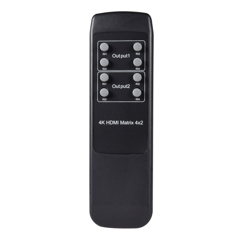 Pilot do rozdzielacza splittera 4x2 HDMI Matrix Switch