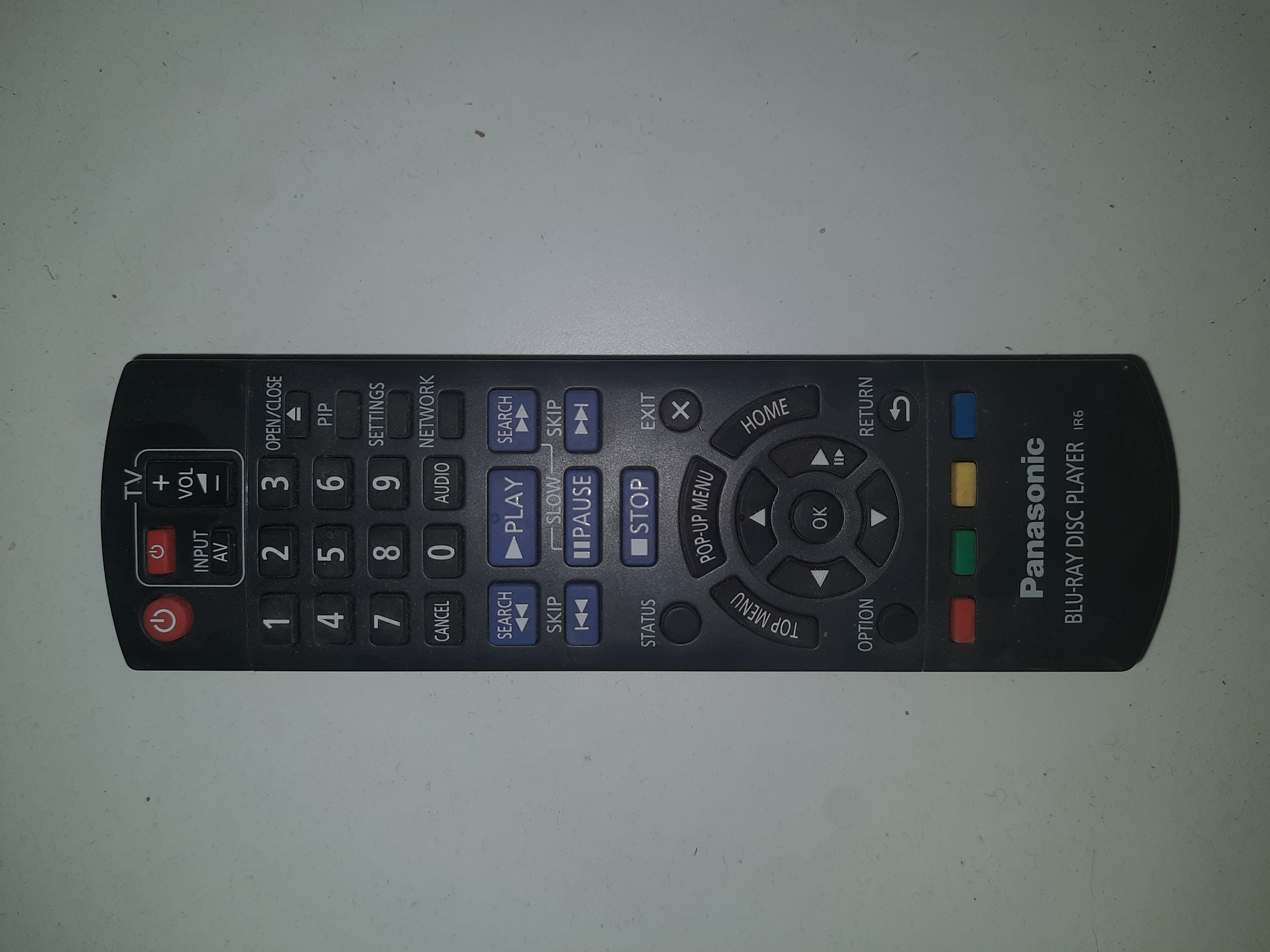 Oryginalny pilot do odtwarzacza Blu-Ray Panasonic IR6