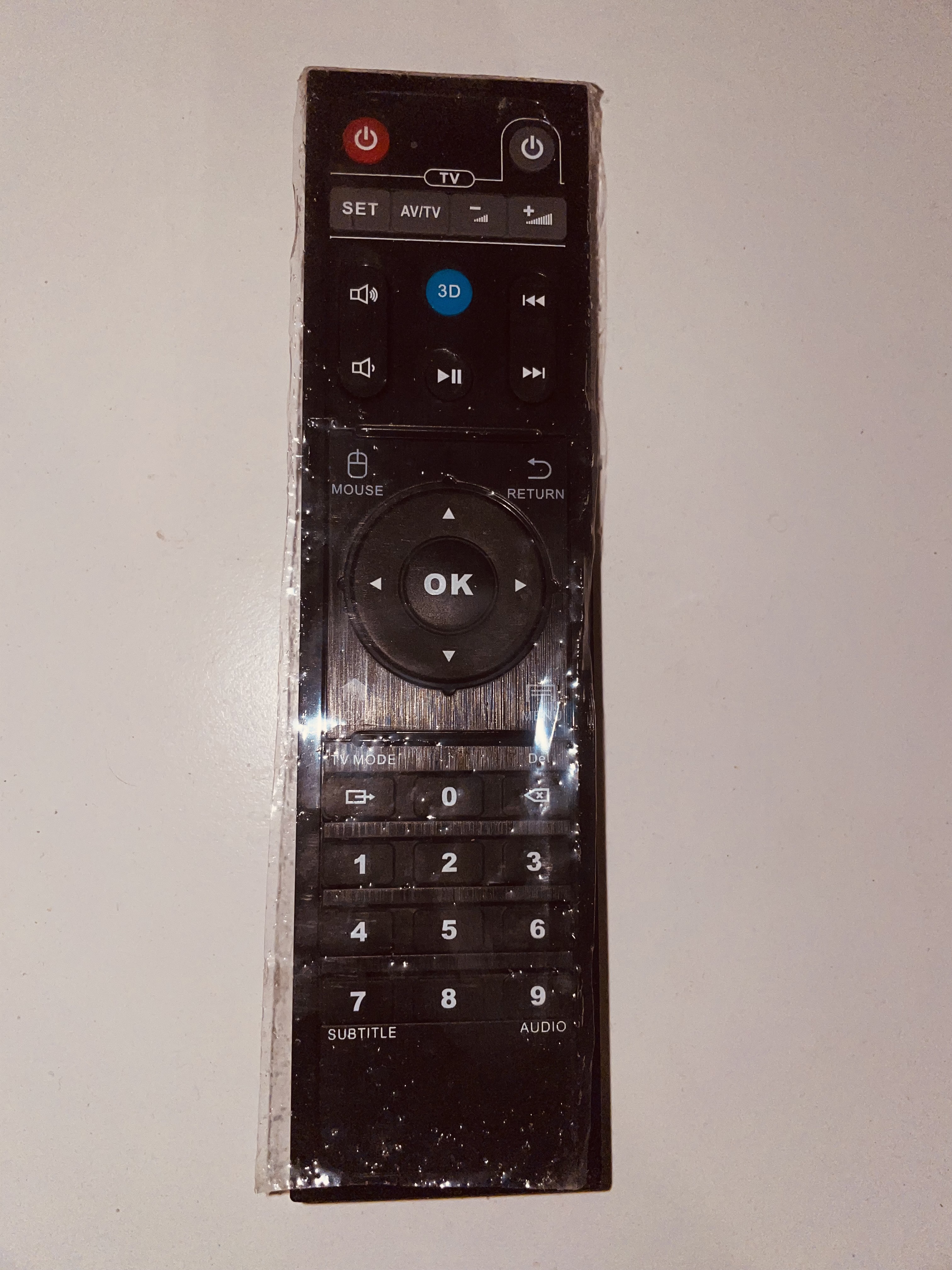 Pilot do telewizora TV 3D nowy