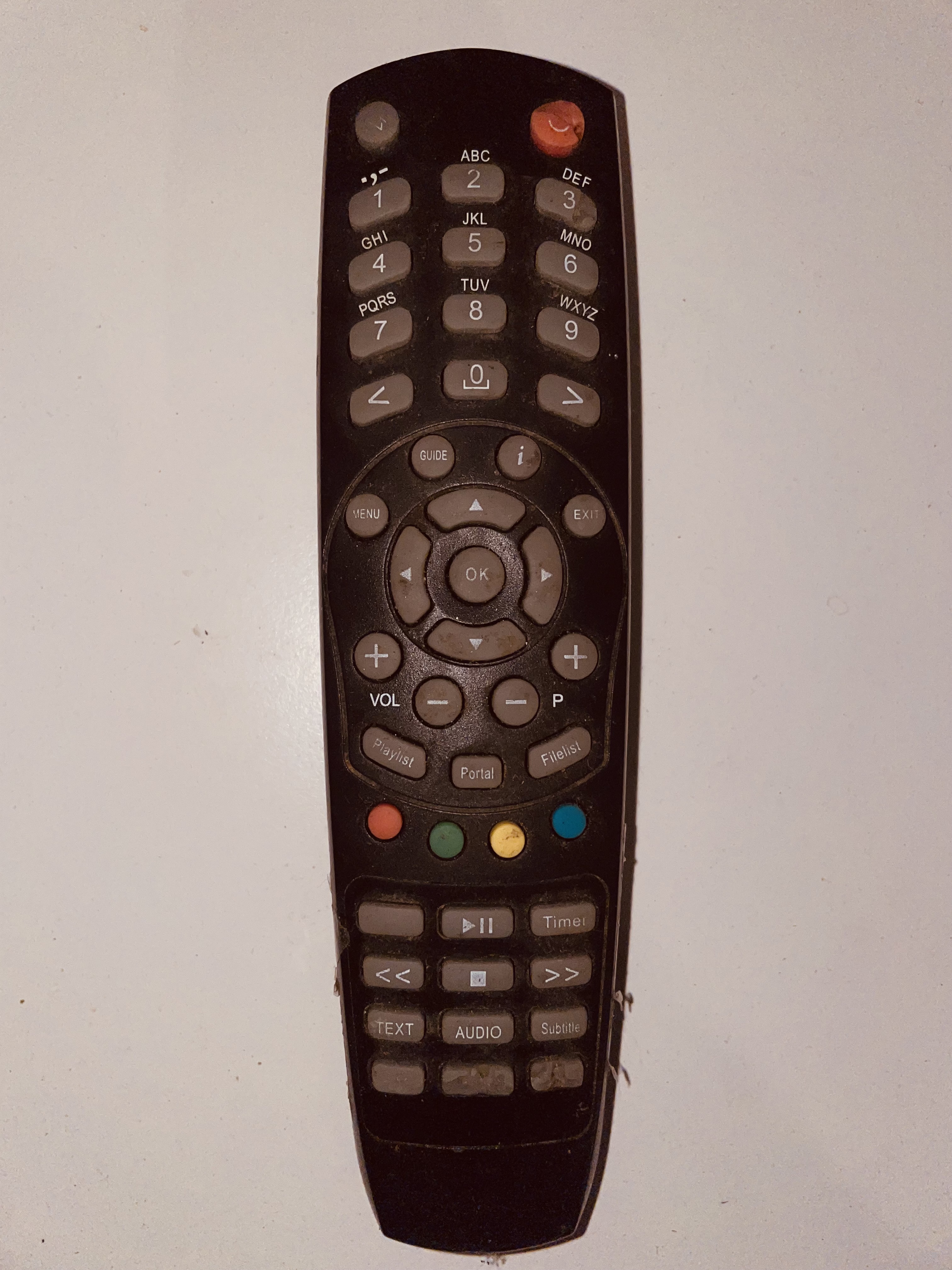 Pilot do starego TV telewizora Portal