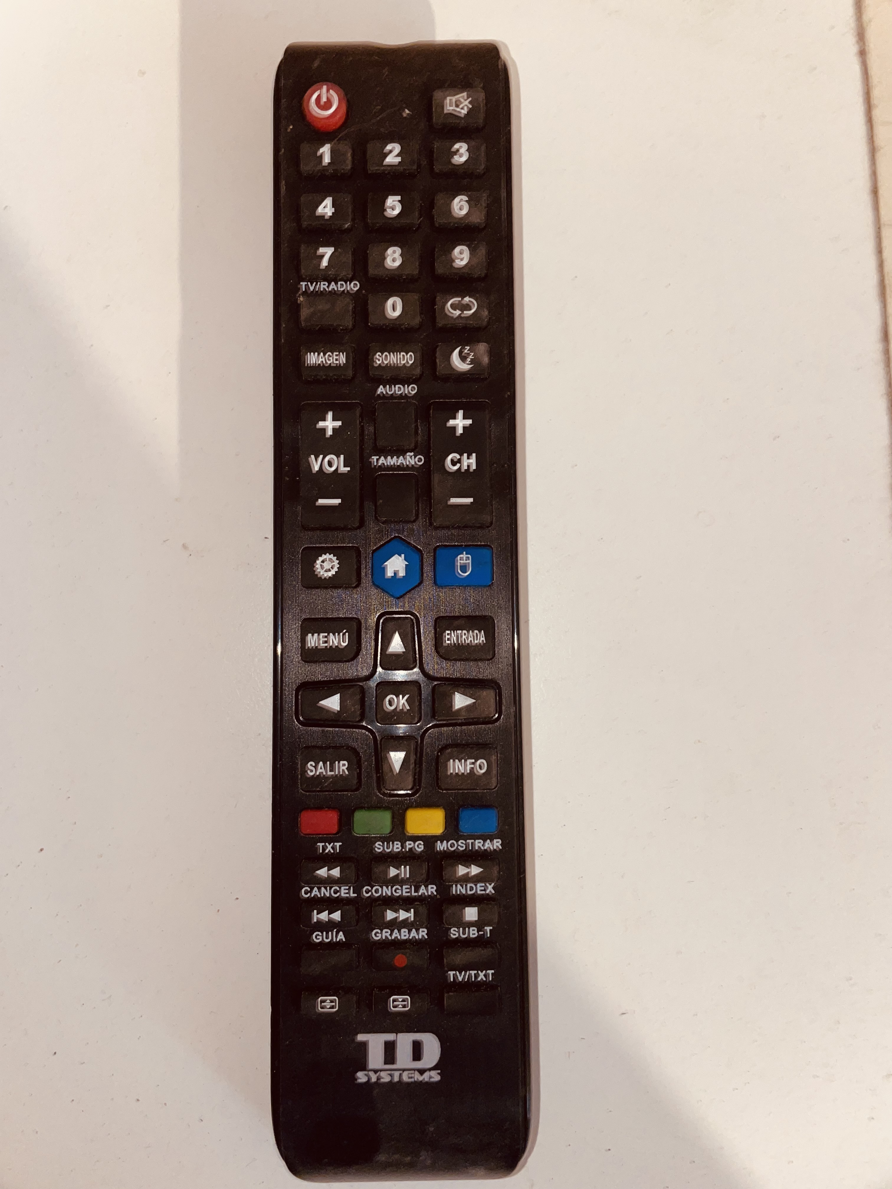 Pilot do  TV telewizora TD SYSTEMS KIANO K50DLJ11US