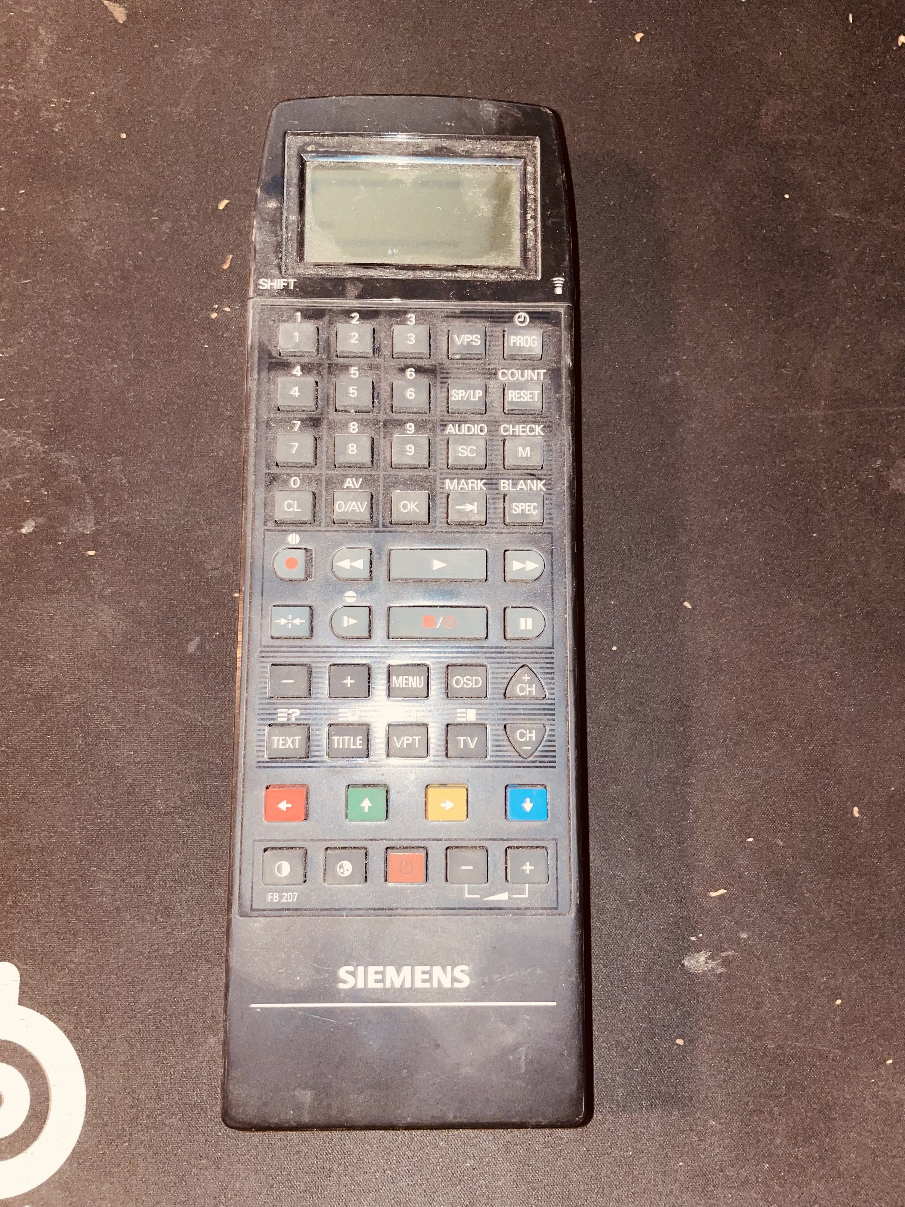 Pilot Siemens VPT czarny LCD