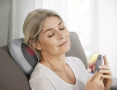 MASAŻER SHIATSU poduszka masująca masaż z pilotem – zdjęcie 7