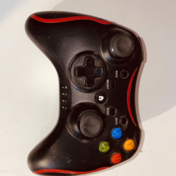 Kontroler pad gamepad do PC XBOX Pandragon czerwony – oferta
