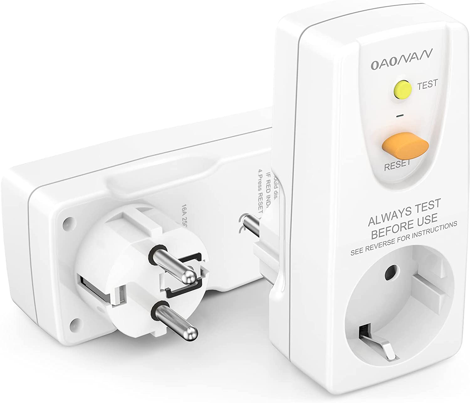Inteligentne gniazdko OAONAN Fi 16 AMP WiFi biały