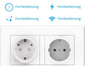 Inteligentne gniazdko AISIRER ‎AWP07L Google HomeKit – zdjęcie 1
