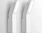 Lampka nocna do czytania Zanflare jasne światło LED USB biały – zdjęcie 1
