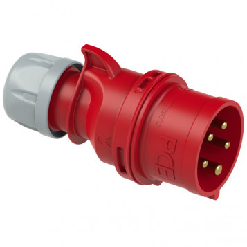 Wtyczka mobilna 32A-6H 5P 400V 6h IP44 5PIN, stan: nowy
