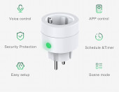 Inteligentne gniazdo UCOMEN PA-GEB-01SW Smart Plug WiFi – zdjęcie 2