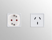 Adapter podróżny Schuko australia TYP I kwmobile – zdjęcie 2