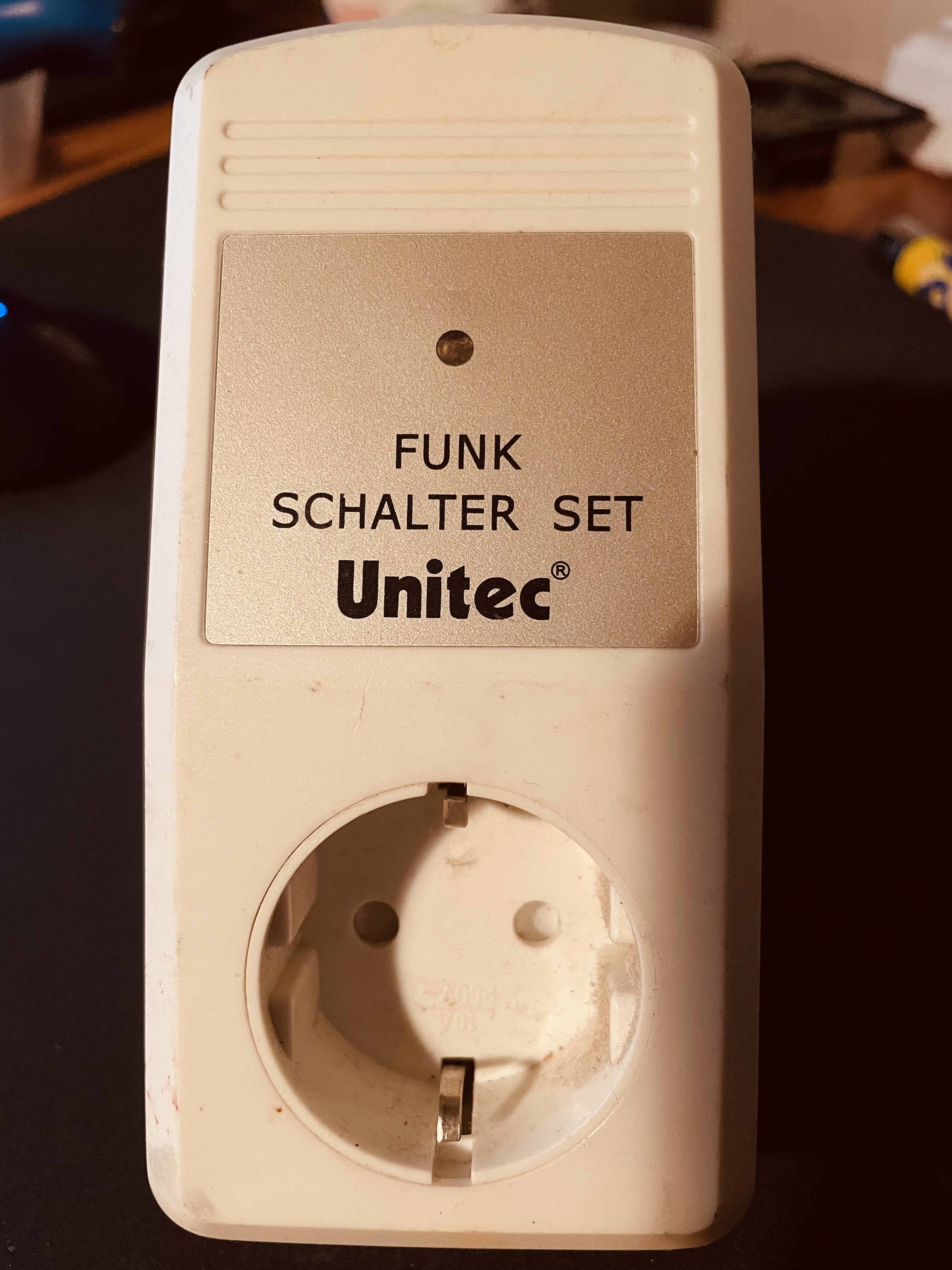 Gniazdko inteligentnego domu Unitec Funk Schalter