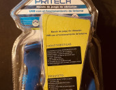 Kontroler pad gamepad Pritech CC-074 PS2 USB niebieski – zdjęcie 1