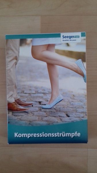 Komfortowe pończochy uciskowe / nowy Seeger med