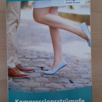 Komfortowe pończochy uciskowe / nowy Seeger med