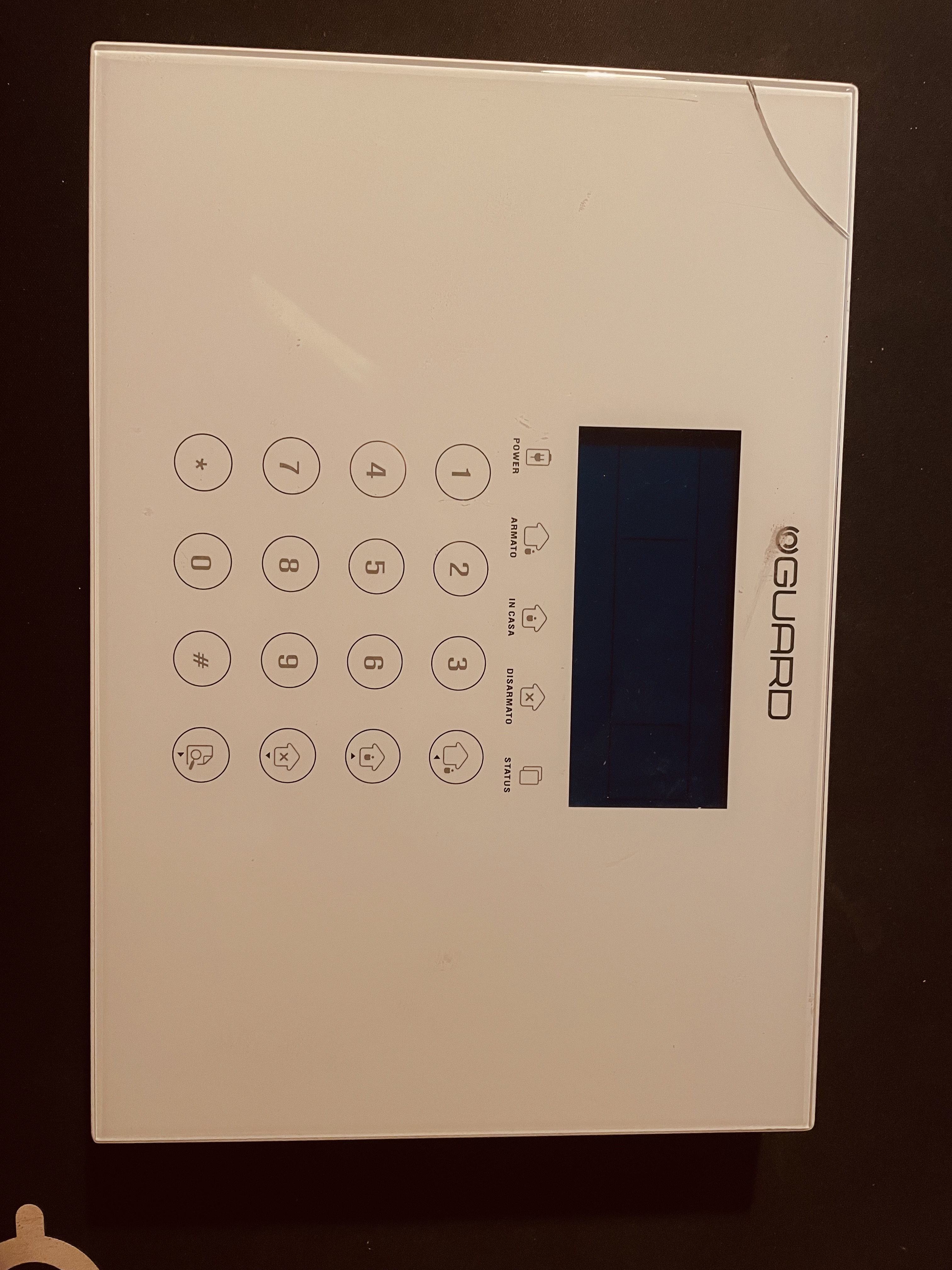 Bezprzewodowy alarm GSM LCD Guard