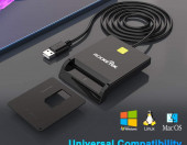 Inteligentny czytnik kart USB Rocketek RT-SCR1 – zdjęcie 2