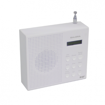 Radiobudzik przenośny wielofunkcyjny Salora DAB2010FM DAB+ FM