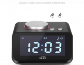 Wielofunkcyjny budzik z radiem FM LCD USB K1 – zdjęcie 2