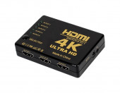Rozdzielacz rozgałęźnik Switch HDMI 5x1 4K ULTRA HD – zdjęcie 3