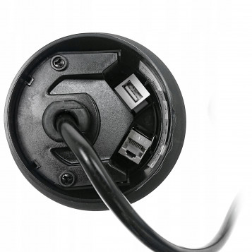 Gniazdo elektryczne Internetowe USB blatowe Power Port EMPCADMUS czarny