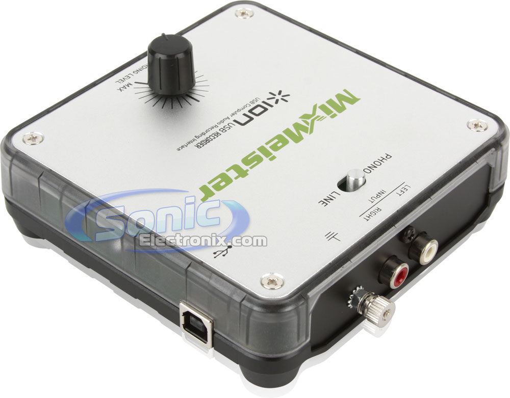 System archiwizacji muzyki ION Audio MixMeister Record USB