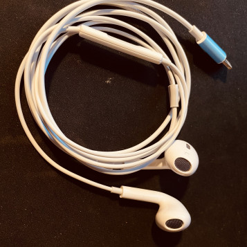 Przewodowe słuchawki douszne AirPods iPhone Lightning P49