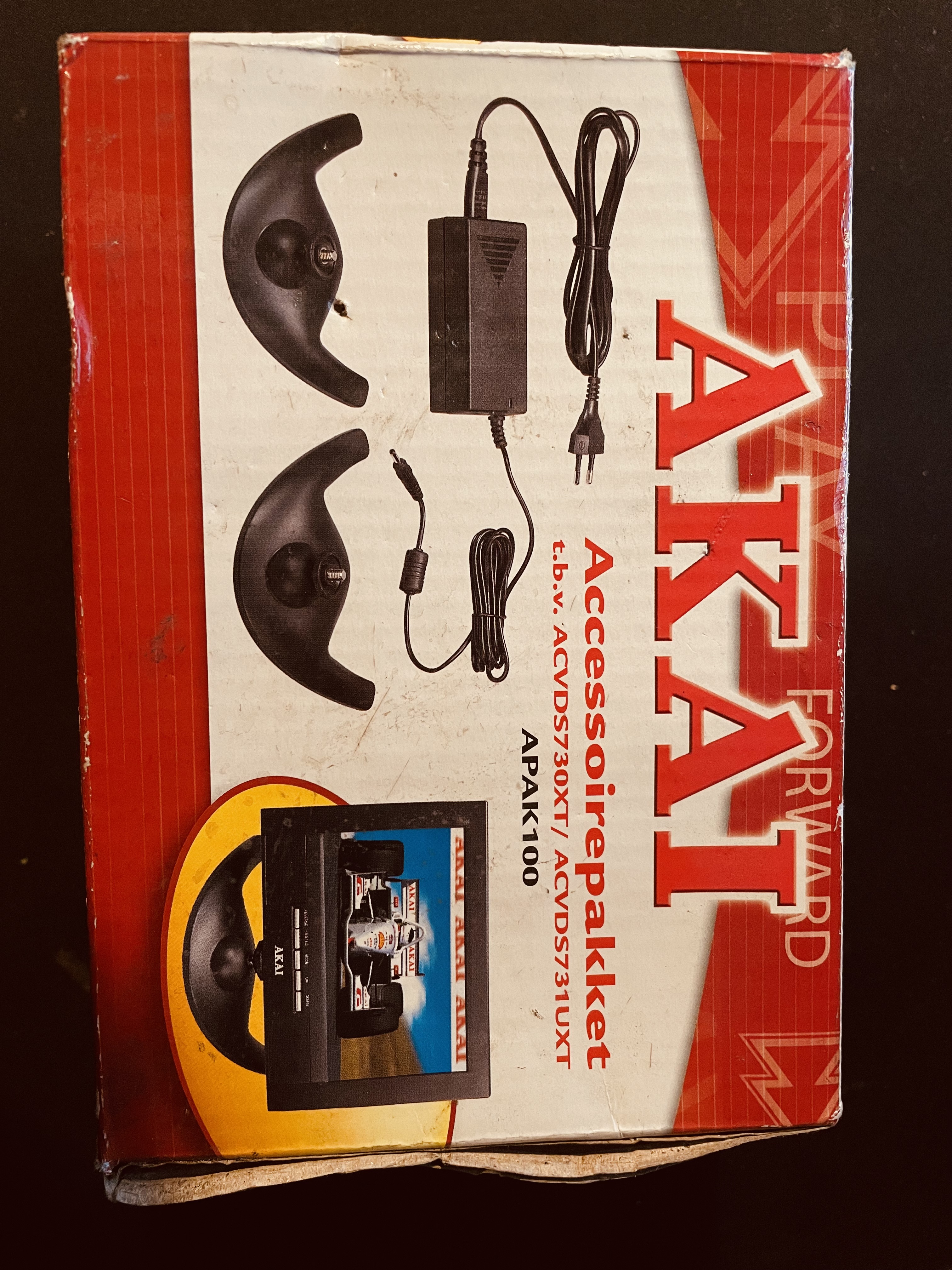 Pakiet akcesoriów do odtwarzacza AKAI ACVDS730XT APAK100