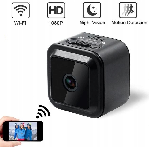 Mini kamera szpiegowska IP CACAGOO WIFI 814