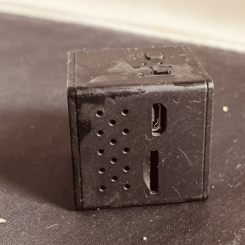Szpiegowska mini kamera kwadrat MicroSD LED
