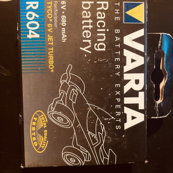 Akumulator bateria do RC Varta R604 6V 680mAh Racing Battery