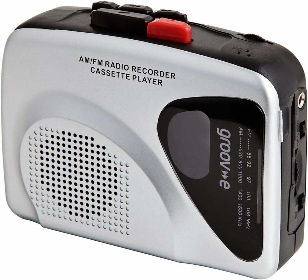 Przenośny odtwarzacz kasetowy i magnetofon z radiem Groove