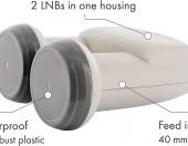 Pojedynczy konwerter monoblokowy LNB Schwaiger SPS8801 – zdjęcie 2