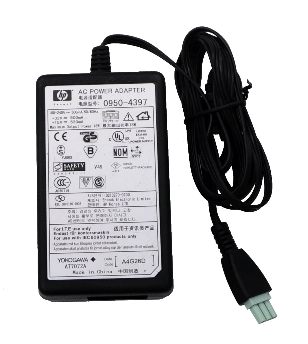 Zasilacz do drukarki HP 0950-4397 32V-500mA 15V-530mA