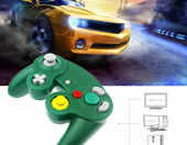 Kontroler pad do Nintendo TechKen Gamecube Wii zielony – zdjęcie 3