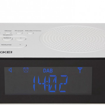 Przenośne radiobudzik FM Nikkei NRDB15WE DAB+