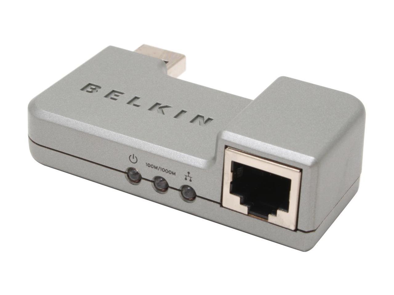 Karta sieciowa Gigabitowa BELKIN F5D5055 10/100/1000 Mb/s USB2.0 RJ45