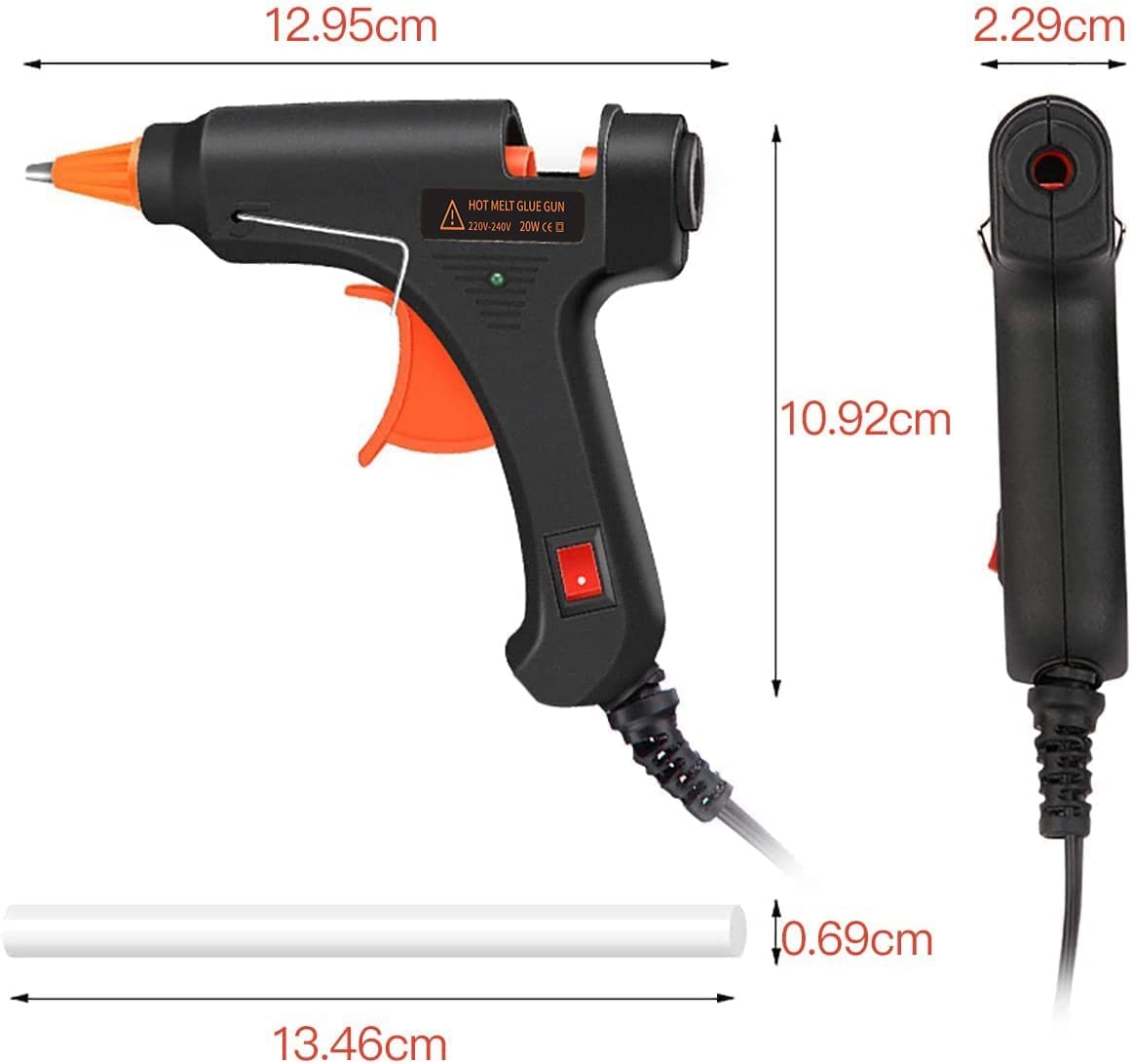 Pistolet do klejenia na gorąco klej na gorąco Crenova 20W