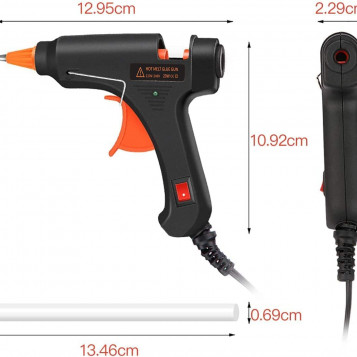 Pistolet do klejenia na gorąco klej na gorąco Crenova 20W