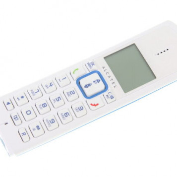 Bezprzewodowy telefon stacjonarny Alcatel Versatis F230 niebieski