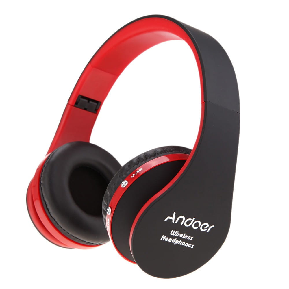 Słuchawki bezprzewodowe z mikrofonem Andoer bluetooth