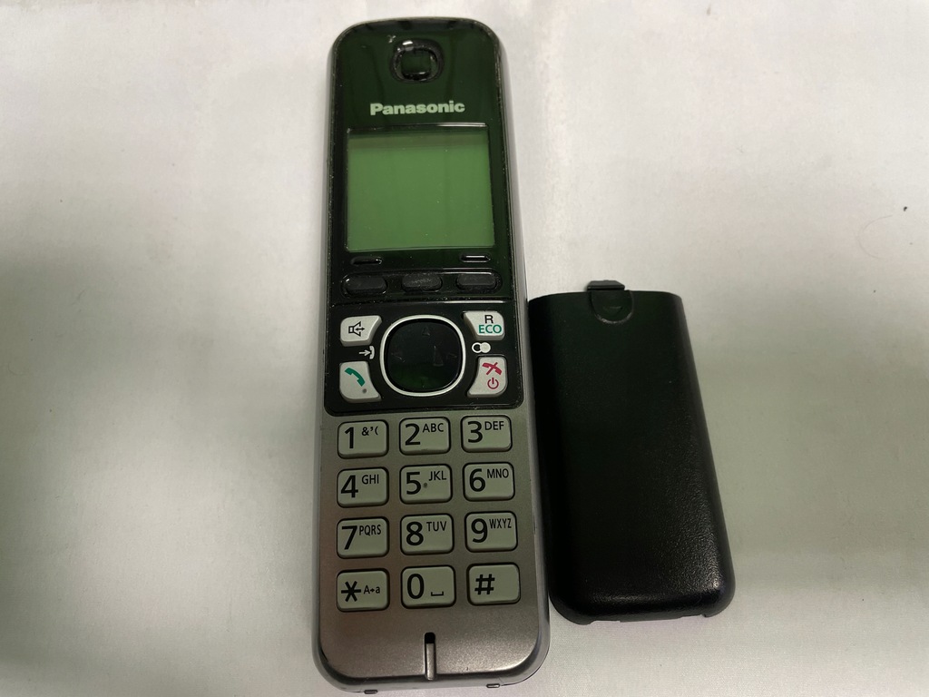 Bezprzewodowy telefon stacjonarny Panasonic KX-TGA672EX czarny