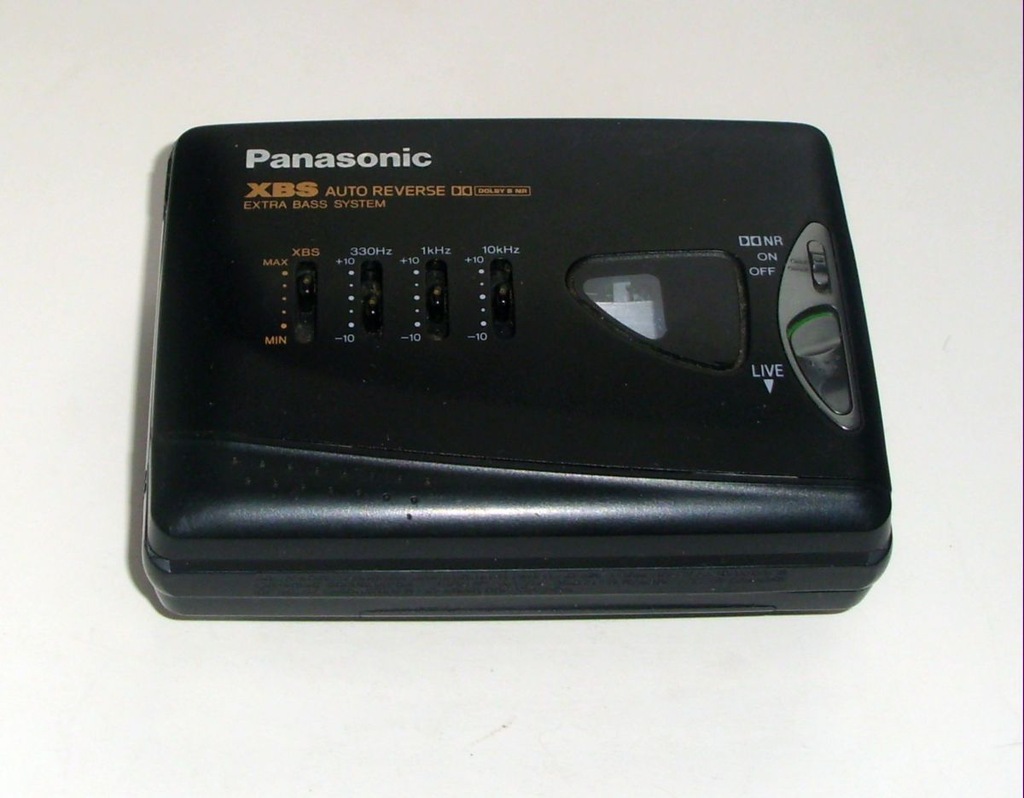 Odtwarzacz muzyki walkman Panasonic RQ-P255 XBS Dolby