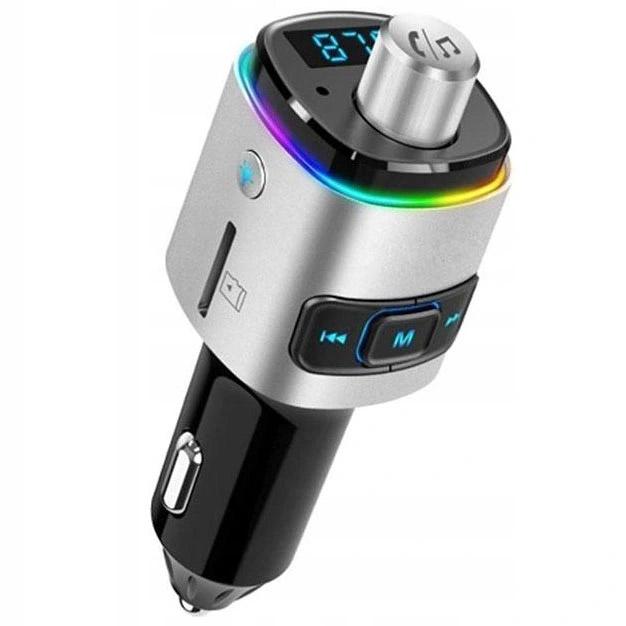 Transmiter FM Bluetooth zestaw głośnomówiący BC42