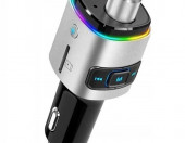 Transmiter FM Bluetooth zestaw głośnomówiący BC42 – zdjęcie 1