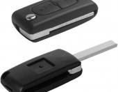 Obudowa pilota z kluczykiem Peugeot 206 207 407 CE0523 HU83 – zdjęcie 2