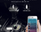 Transmiter samochodowy FM MP3 Bluetooth T21 – zdjęcie 4