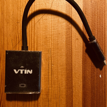 VTIN 17J11 HDMI USB-C – adapter przejściówka – stan: używany
