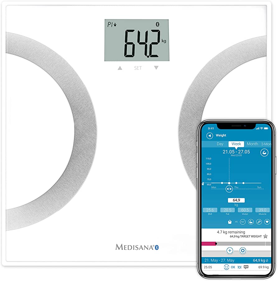 Waga łazienkowa cyfrowa Medisana BS 445 Connect