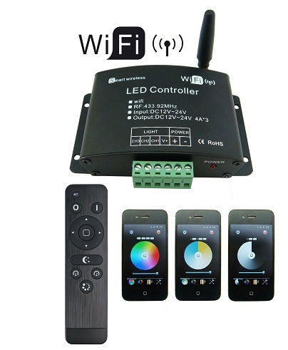 Inteligentny przełącznik WiFi RGB/CCT/DIM kontroler LED