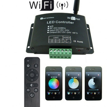 Inteligentny przełącznik WiFi RGB/CCT/DIM kontroler LED